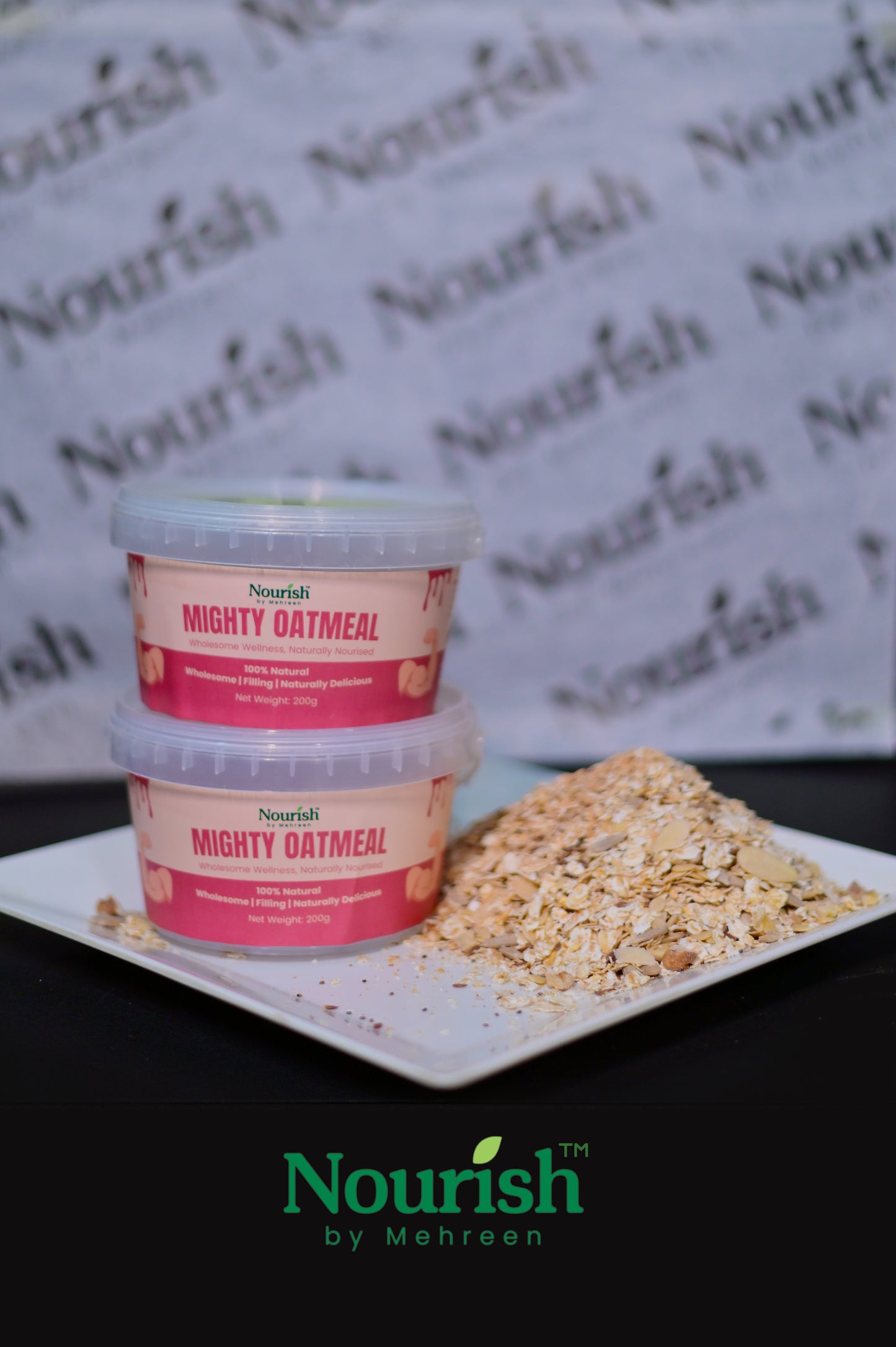 Mighty flavour oatmeal