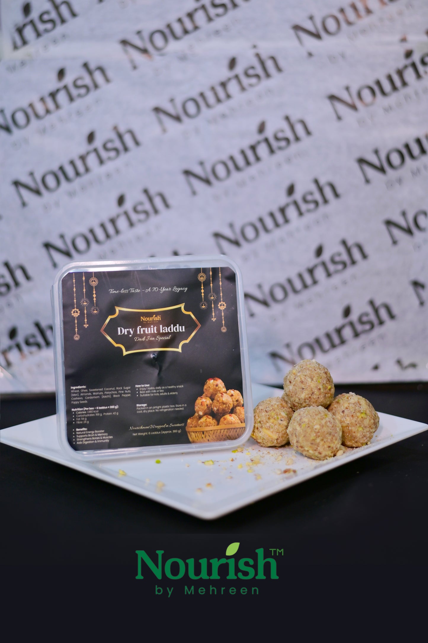 Dry fruit Laddu (sugarfree)